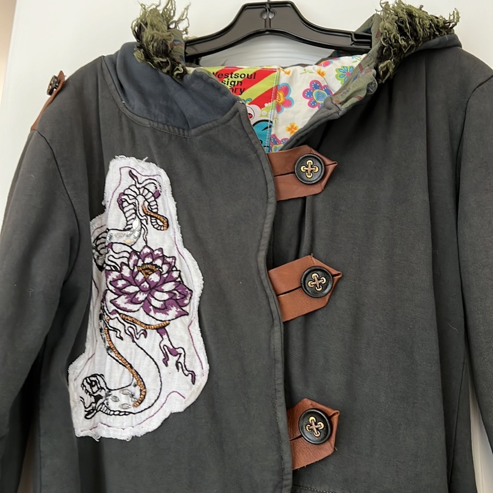 Westsoul Design Factory Funky Jersey Jacket - Picture 2 of 12
